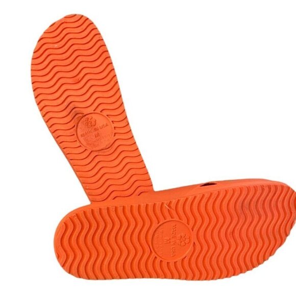 OKA b. Hot Orange Slip On - Slides, Size Medium (Women’s 9.5 to 10) - Picture 11 of 13